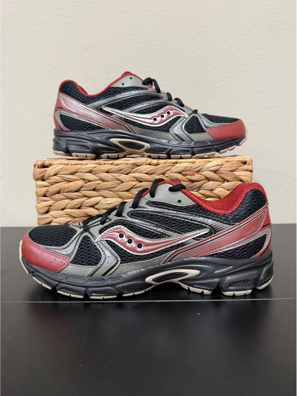 Size 9 - *FACTORY SAMPLE* Saucony Ride Millennium “Black Henna”